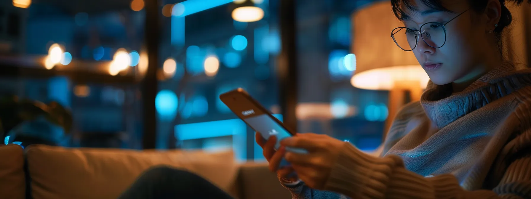 a person updating their mobile phone software while setting up multi-factor authentication.