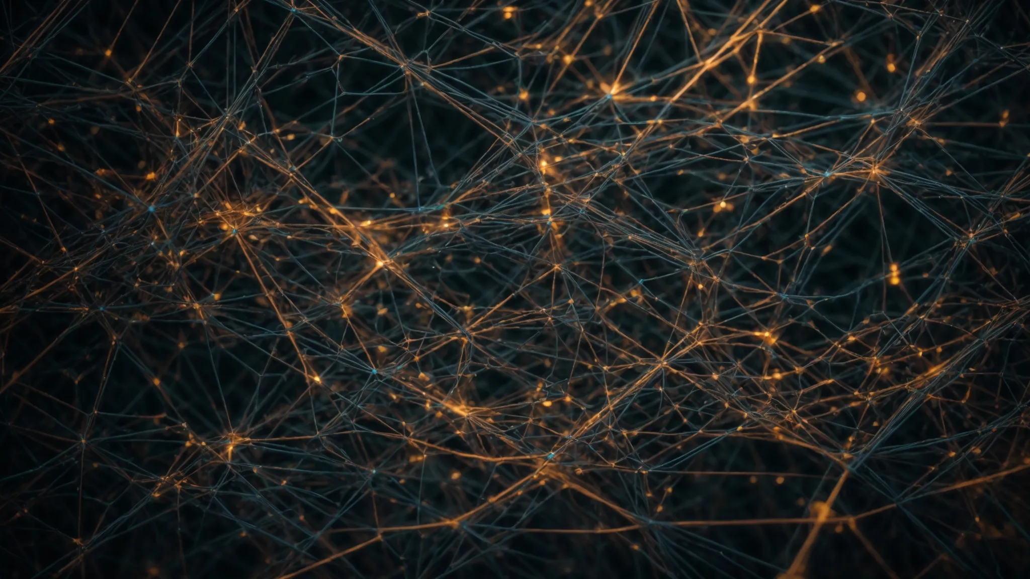 a broad view showing a complex network of interconnected nodes sprawling across, symbolizing the intricate processes of encoding and managing categorical data in machine learning.