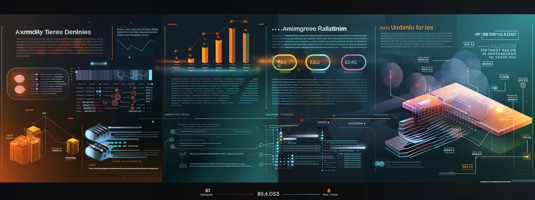 a dynamic infographic showcasing a side-by-side comparison of leading enterprise seo software solutions, highlighted by bold colors and sleek charts illustrating unique features and benefits for large-scale optimization.