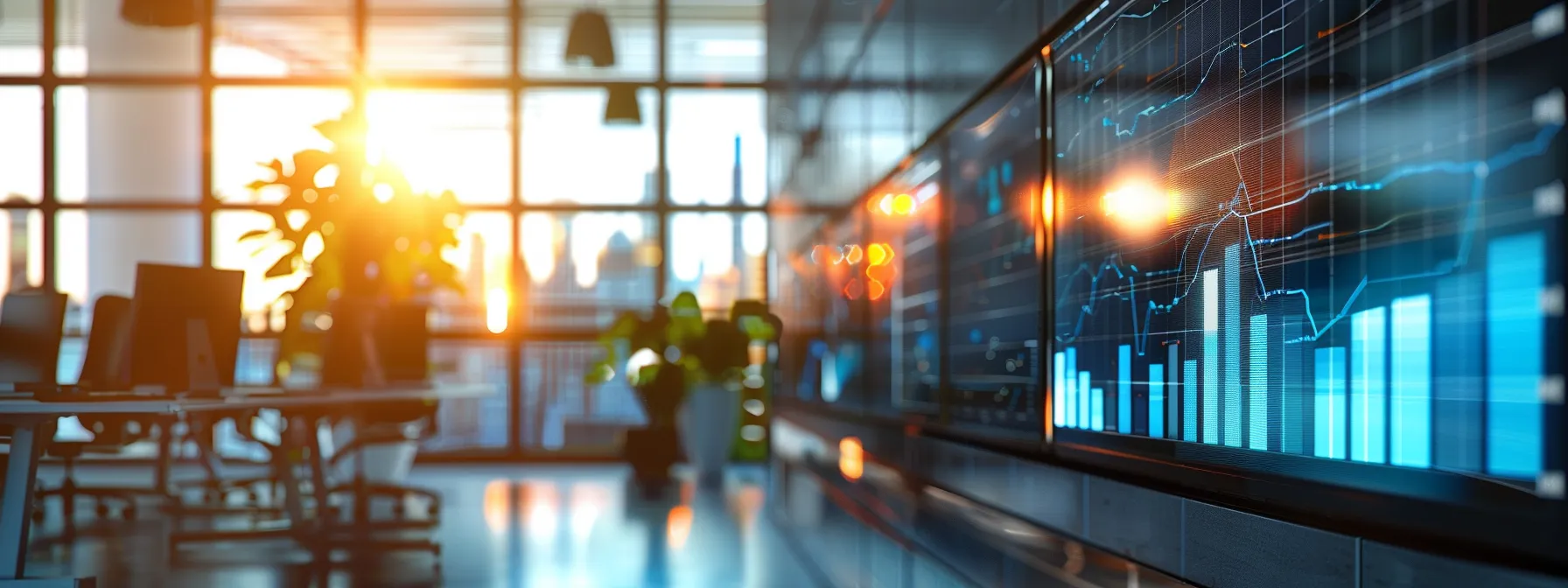 a visually stunning close-up of a sleek digital interface featuring vibrant graphs and analytics, set in a modern office, illuminated by soft daylight filtering through large windows, embodying the essence of intuitive seo tools.