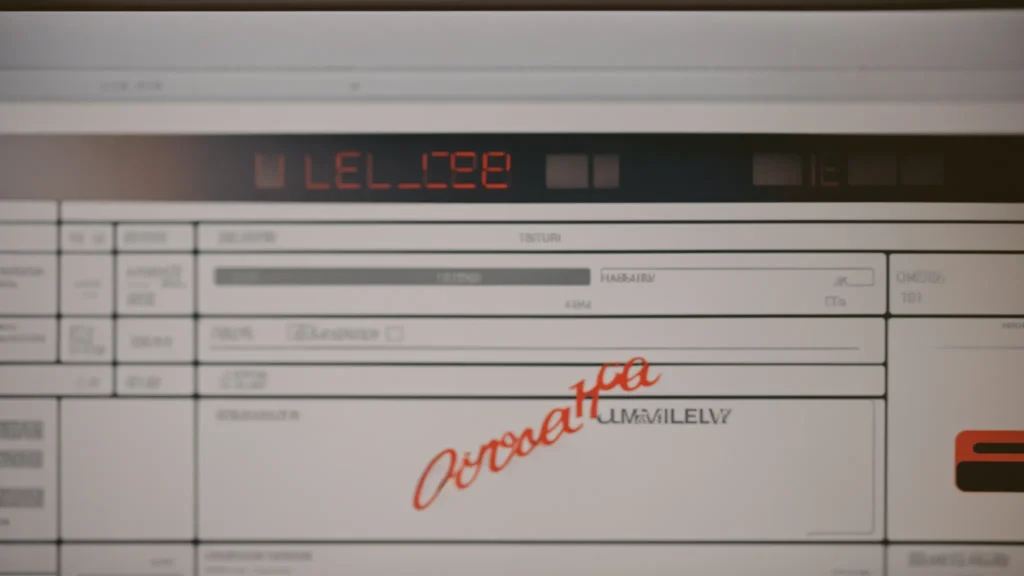 a computer screen displays a warning message about a suspicious email, with a mouse cursor hovering over the delete option.